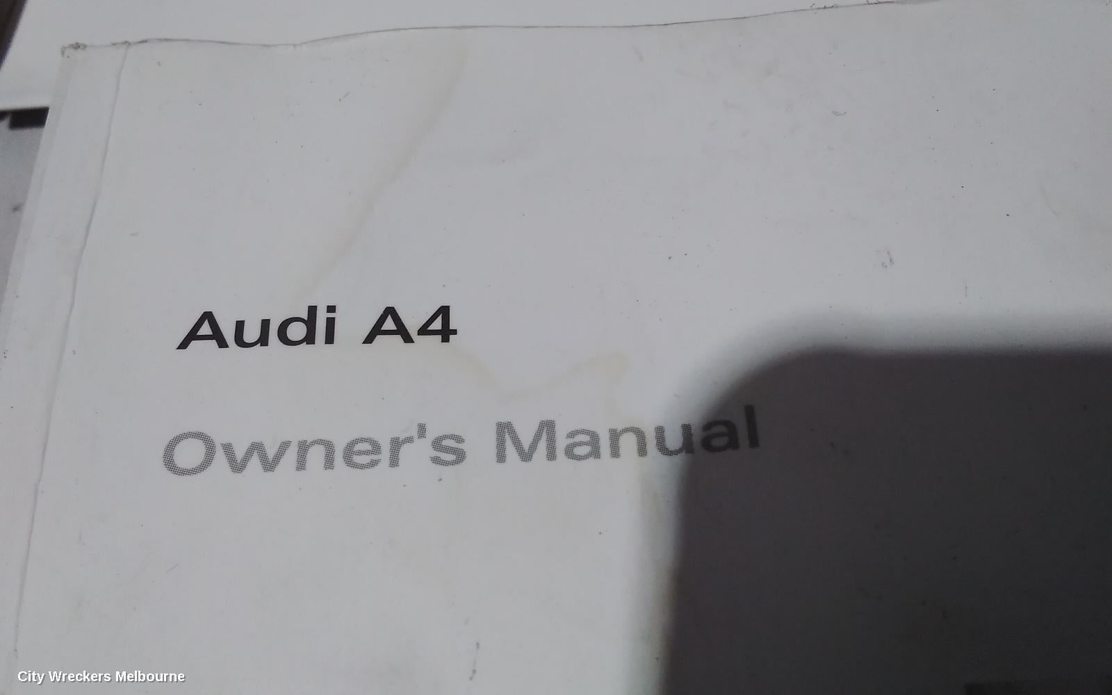 AUDI A4 OWNERS HANDBOOK, B8 8K, DIESEL, 02/2008 - 06/2012 - Image 2