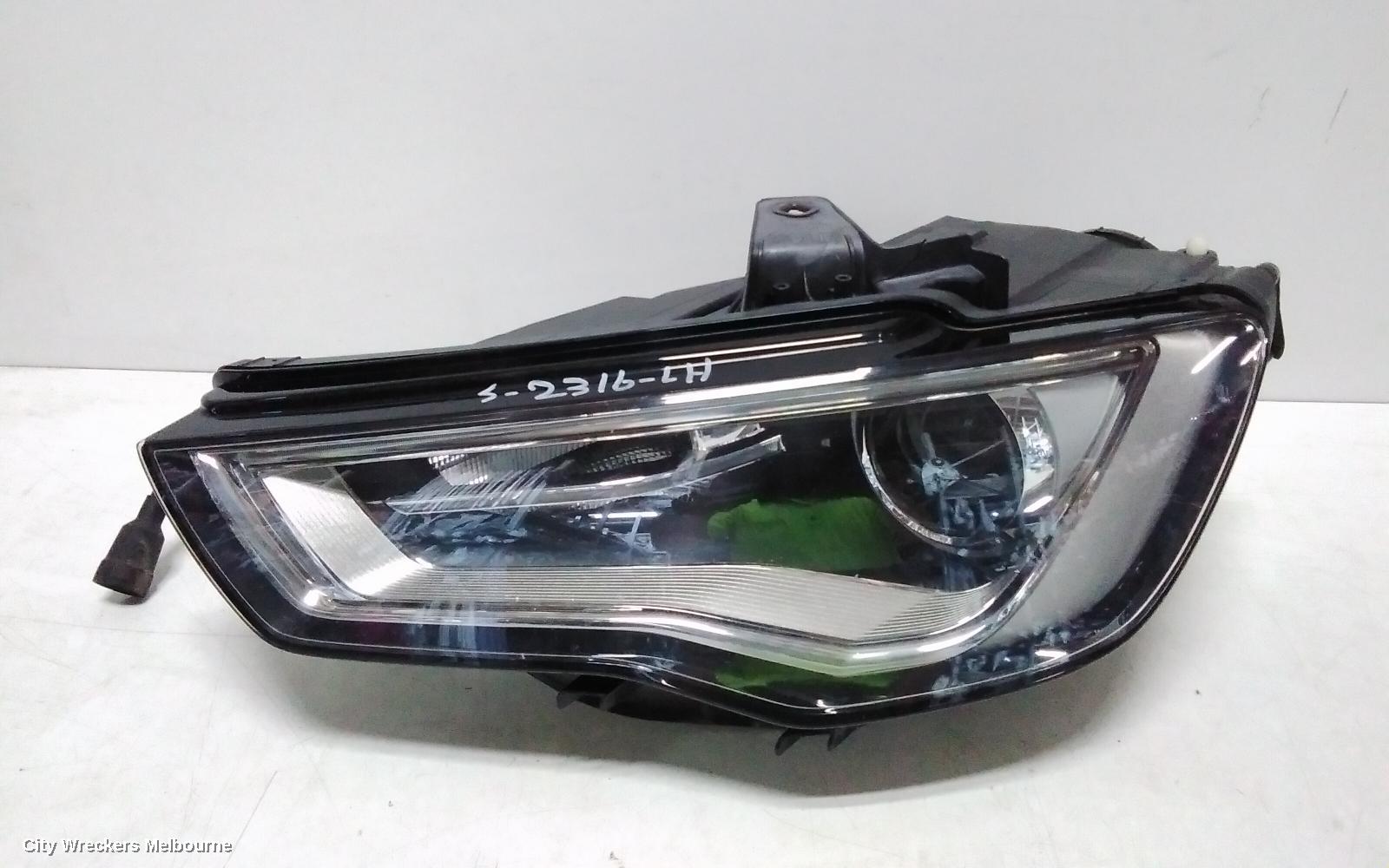 AUDI A3 LEFT HEADLAMP, 8V, SEDAN/HATCH, LED TYPE, 12/2013 - 04/2016 - Image 2