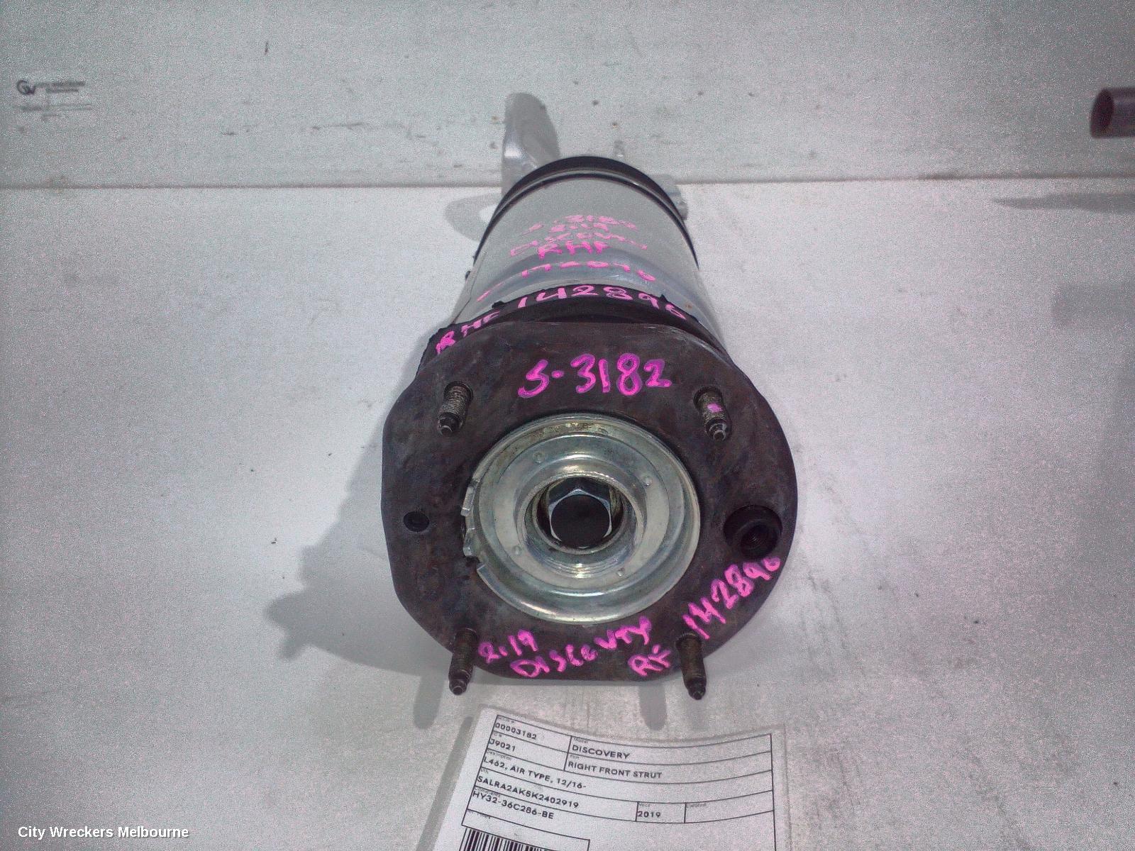 LAND ROVER DISCOVERY RIGHT FRONT STRUT, L462, AIR TYPE, 12/2016 ONWARDS - Image 1