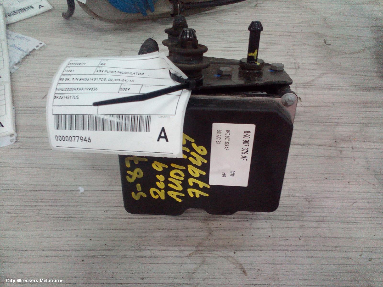 AUDI A4 ABS PUMP/MODULATOR, B8 8K, P/N 8K0614517CE, 02/2008 - 09/2015 - Image 2