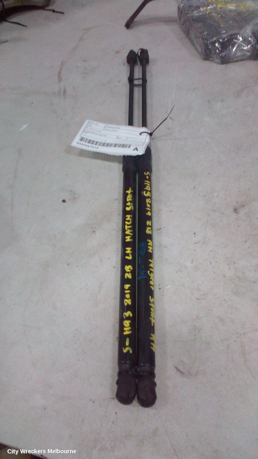 HOLDEN COMMODORE HATCH STRUT, ZB, 10/2017 - 12/2020 - Image 2