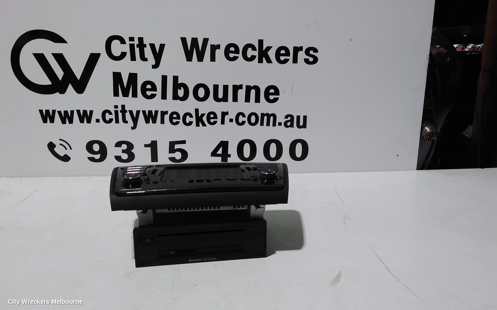 SKODA OCTAVIA RADIO/CD/DVD/SAT/TV, HEAD UNIT, NE, 11/2013 - 09/2020 - Image 1