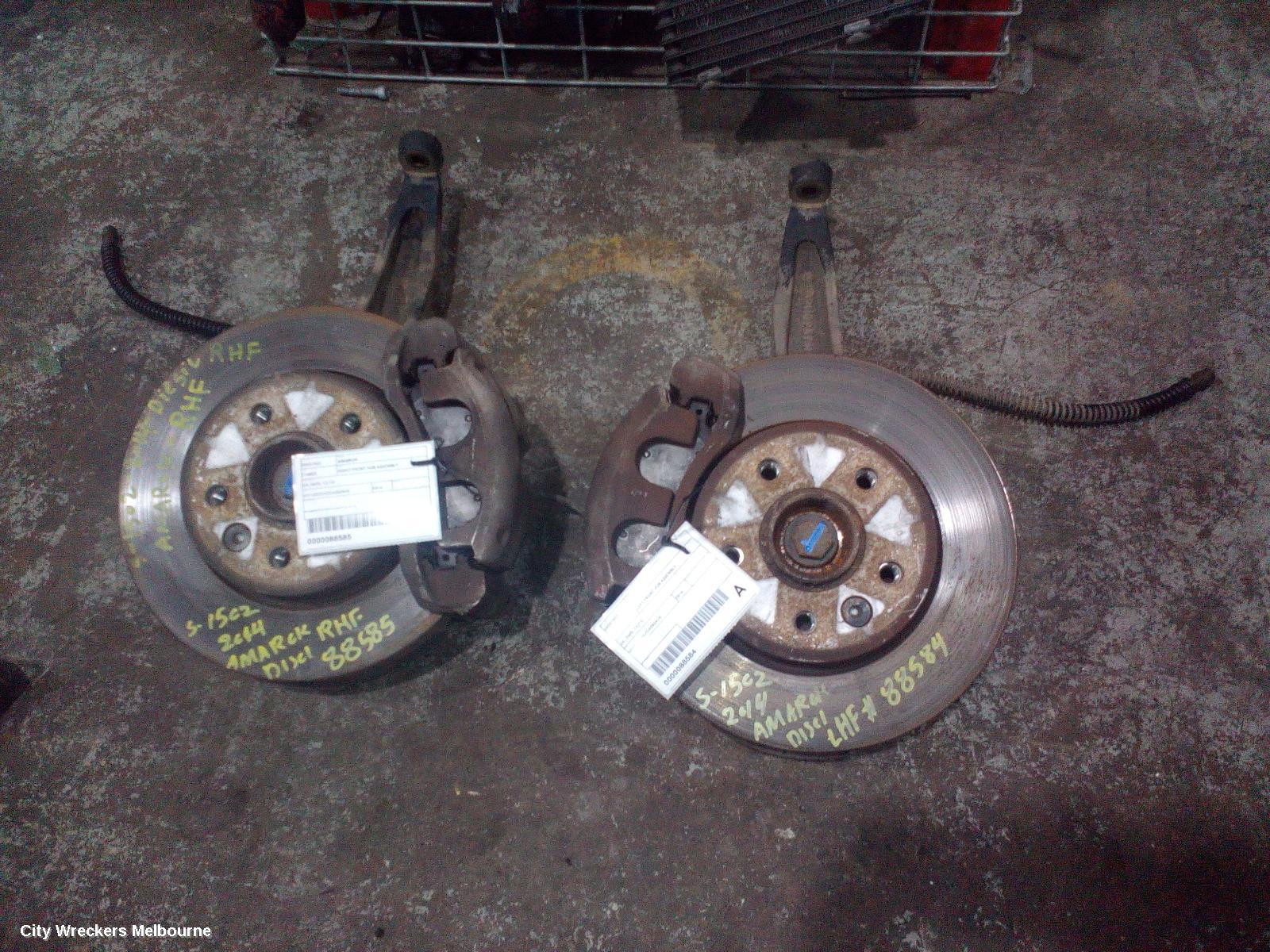 VOLKSWAGEN AMAROK LEFT FRONT HUB ASSEMBLY, MANUAL, RWD/AWD, DIESEL, 2.0, 2H, 12/2010 ONWARDS - Image 3