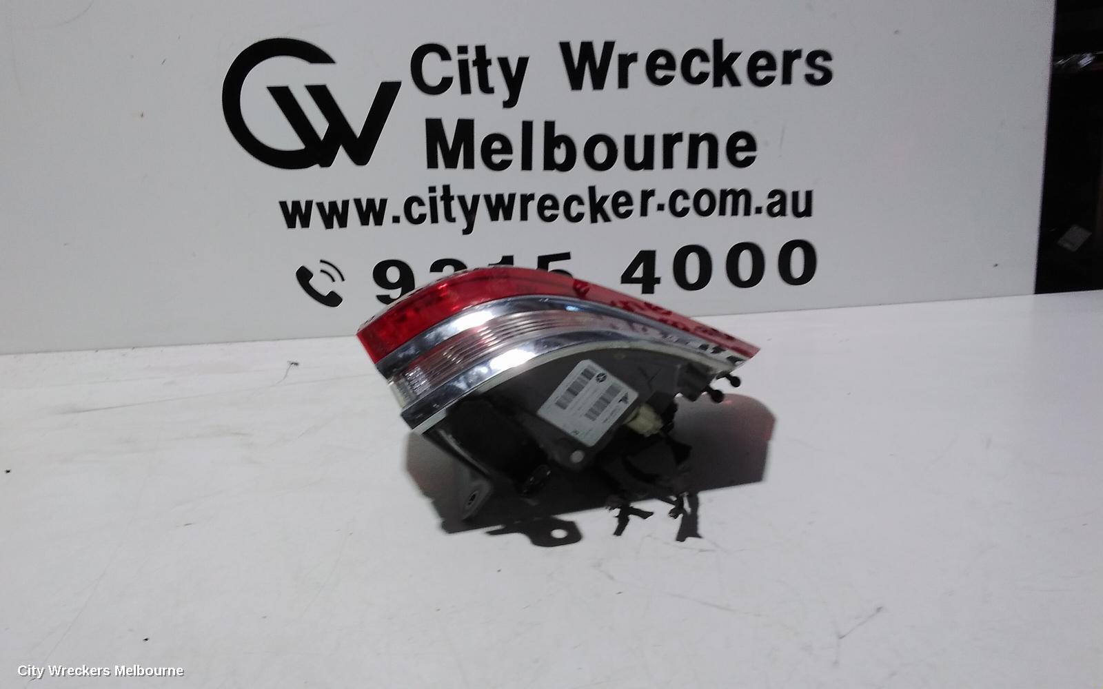 JEEP GRANDCHEROKEE RIGHT TAILLIGHT, WK, LAREDO/OVERLAND/LIMITED, W/ CHROME BEZEL, 04/2013 ONWARDS - Image 1