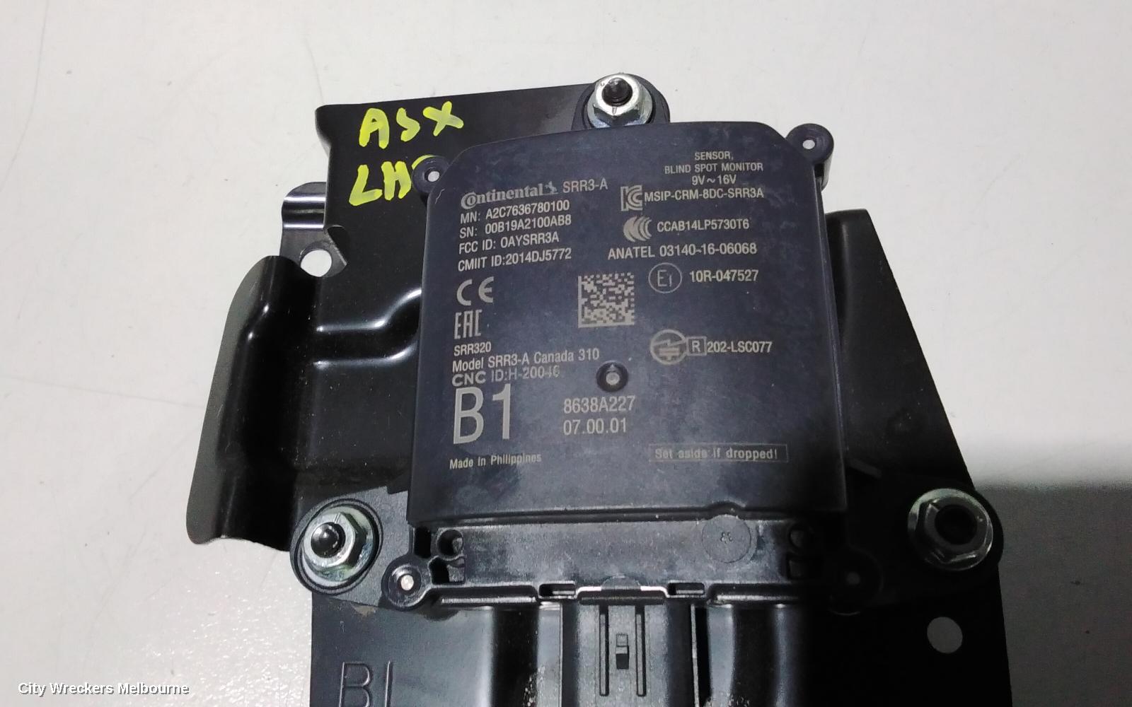 MITSUBISHI ASX, 05/2010 ONWARDS, LHR BLIND SPOT MODULE: 80905 - Image 2