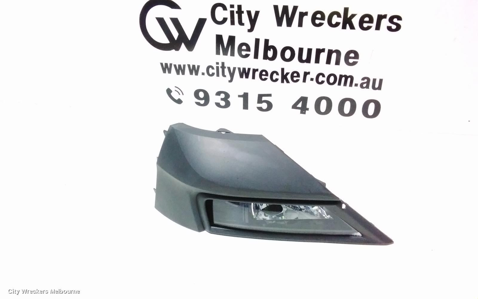 VOLKSWAGEN TIGUAN LEFT INDICATOR/FOG/SIDE, BUMPER FOGLAMP, NON ALLSPACE, BLACK INSERT, 5NA, 06/2016 - 05/2021 - Image 1