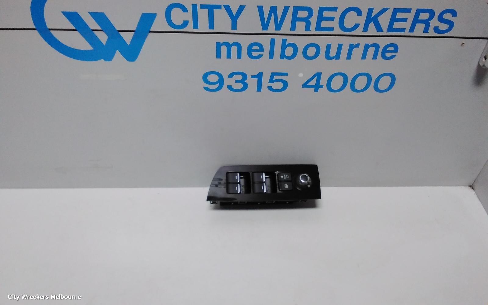 MAZDA CX9 PWR DR WIND SWITCH, RH FRONT (MASTER SWITCH), NON AUTO FOLD MIRROR TYPE, TC, 07/2016 ONWARDS - Image 1