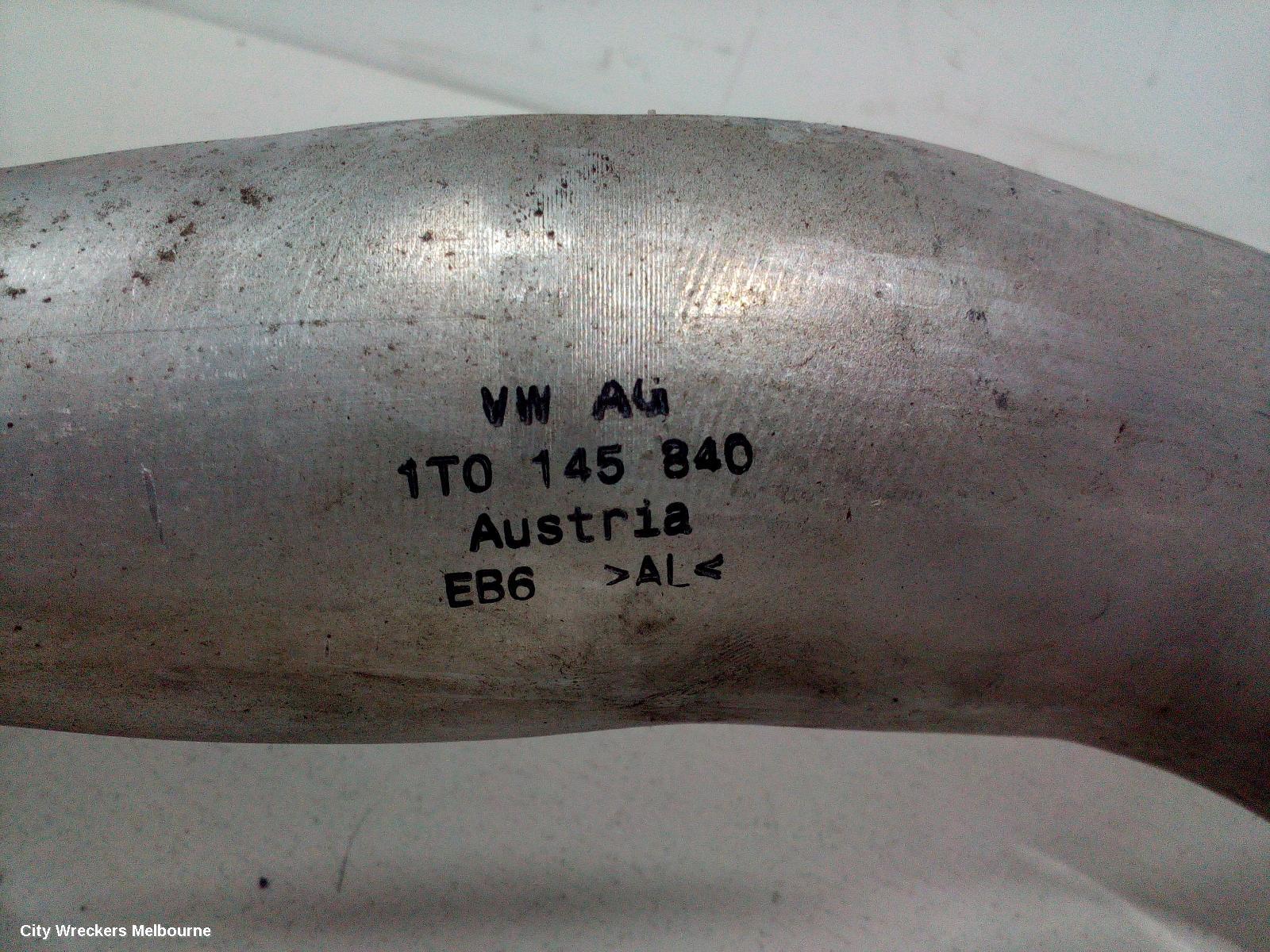 VOLKSWAGEN JETTA, 1B, 02/2011 ONWARDS, TURBO HOSE: 92053 - Image 3