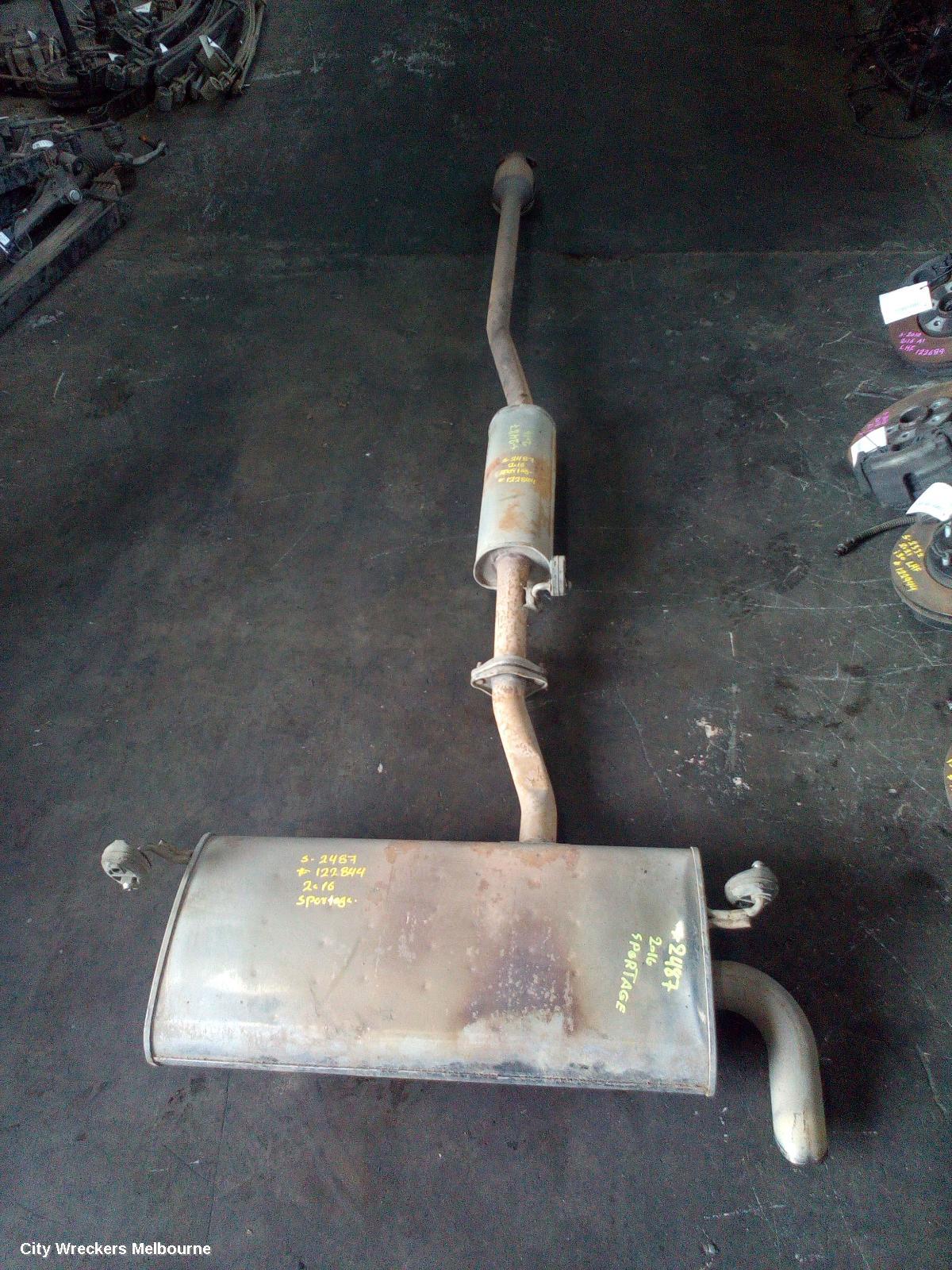 KIA SPORTAGE CATALYTIC CONVERTER, UNDER CAR-CAT TYPE, 2.0, PETROL, QL, 10/2015 - 08/2021 - Image 1