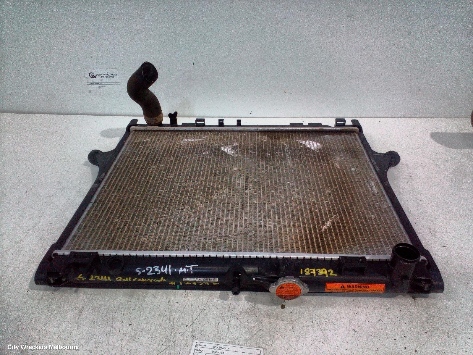 HOLDEN COLORADO RADIATOR, MANUAL, 3.0, DIESEL, RC, 05/2008 - 12/2011 - Image 1