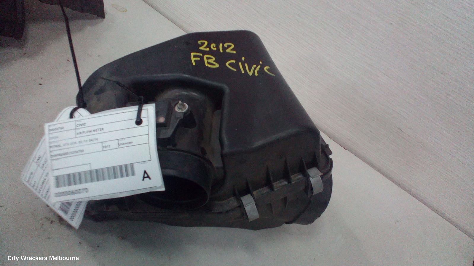 HONDA CIVIC AIR FLOW METER, PETROL, 9TH GEN, 02/2012 - 04/2016 - Image 2