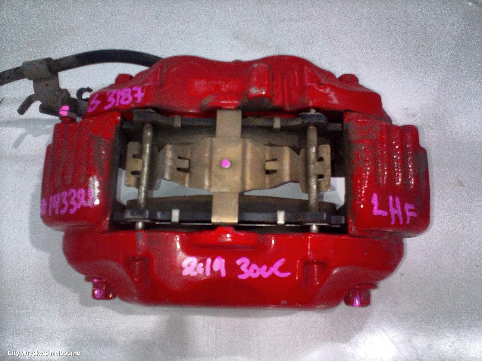 CHRYSLER 300C CALIPER, LX, LH FRONT, RED, 360MM ROTOR, BREMBO, 12/2011 - 12/2021 - Image 2