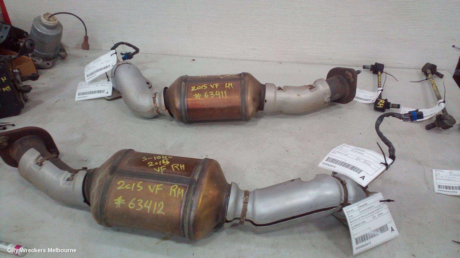 HOLDEN COMMODORE CATALYTIC CONVERTER, MANIFOLD-CAT TYPE, 3.6, LFX, RH SIDE, VF, 05/2013 - 12/2017 - Image 3