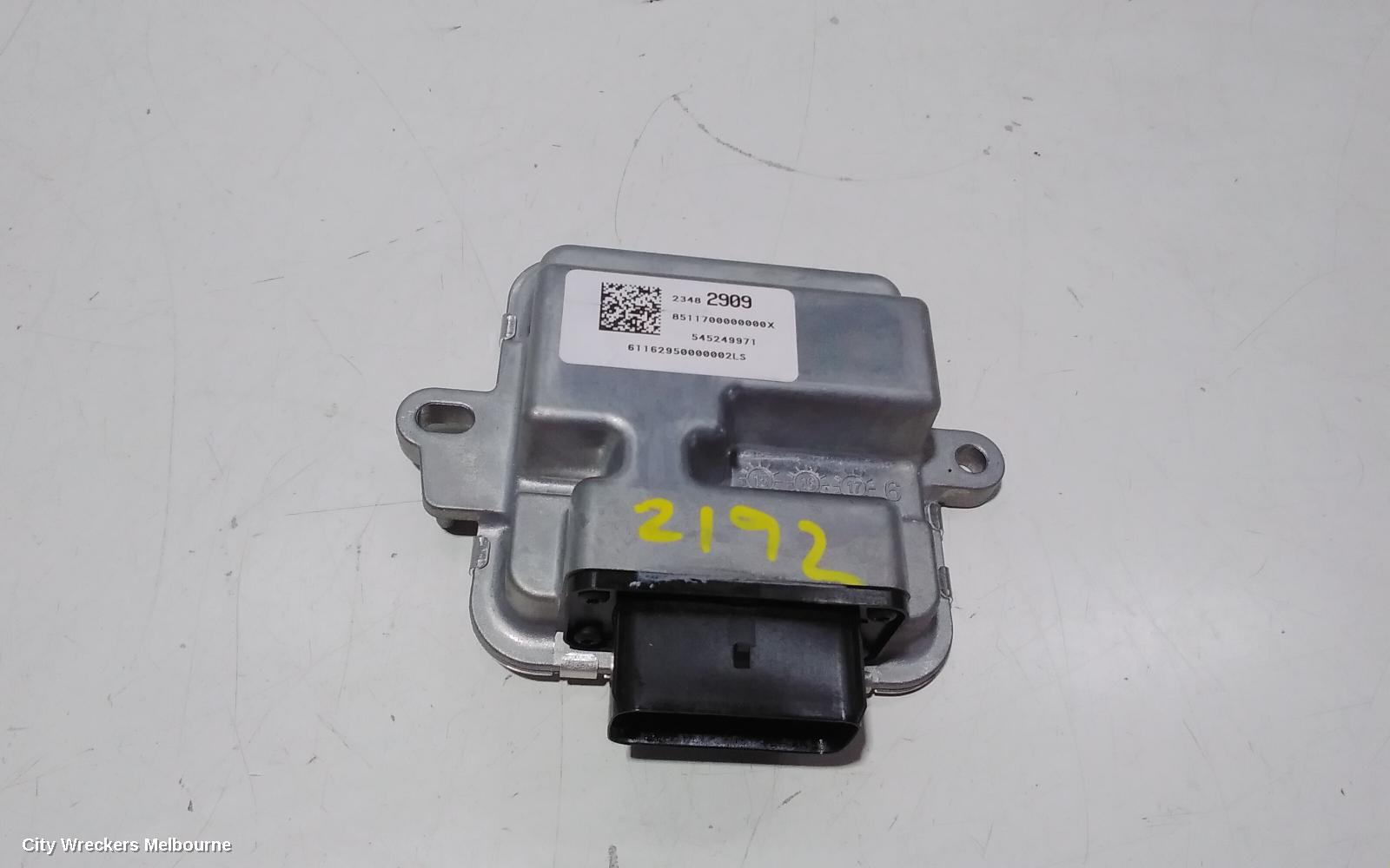 HOLDEN ASTRA, BK, 5DR HATCH/WAGON, 09/2016 - 12/2020, 23482909 FUEL PUMP POWER CONTROL MODULE: 102552 - Image 2