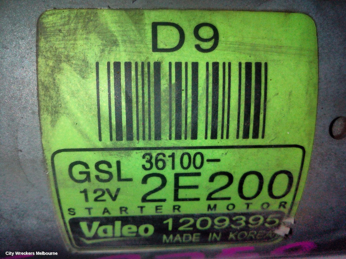 KIA CERATO STARTER, PETROL, 2.0, G4NA, BD, 04/2018 - 09/2024 - Image 3