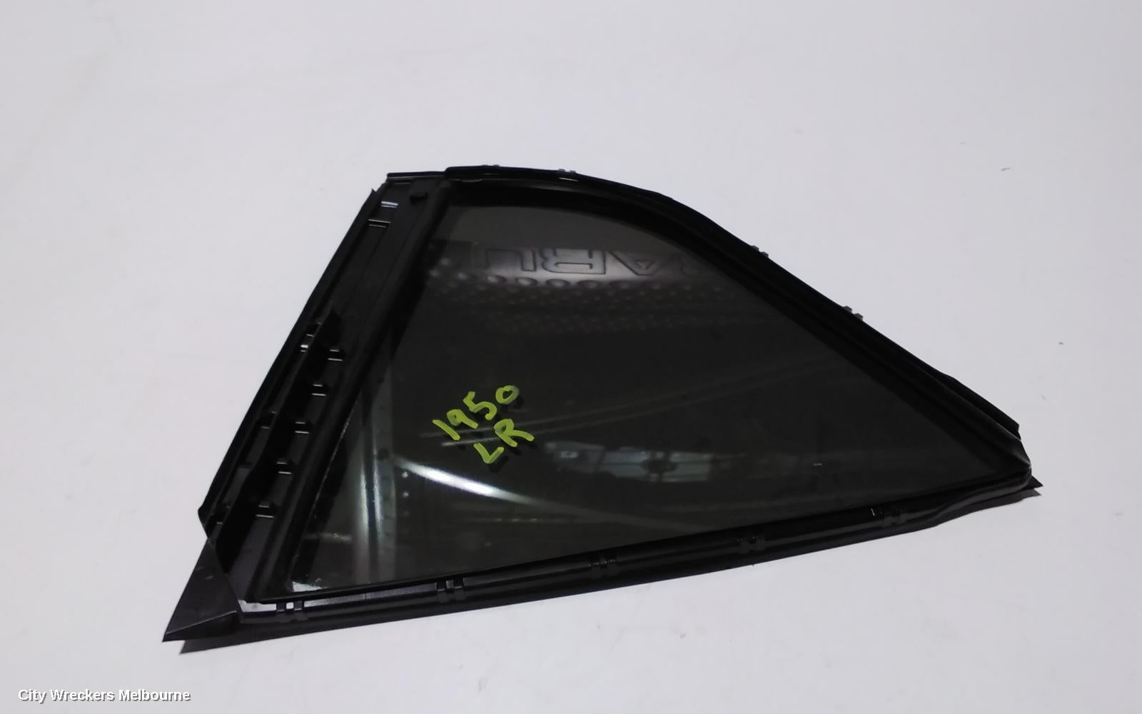 TOYOTA CAMRY LEFT REAR 1/4 DOOR GLASS, XV70, 09/2017 - 05/2024 - Image 3