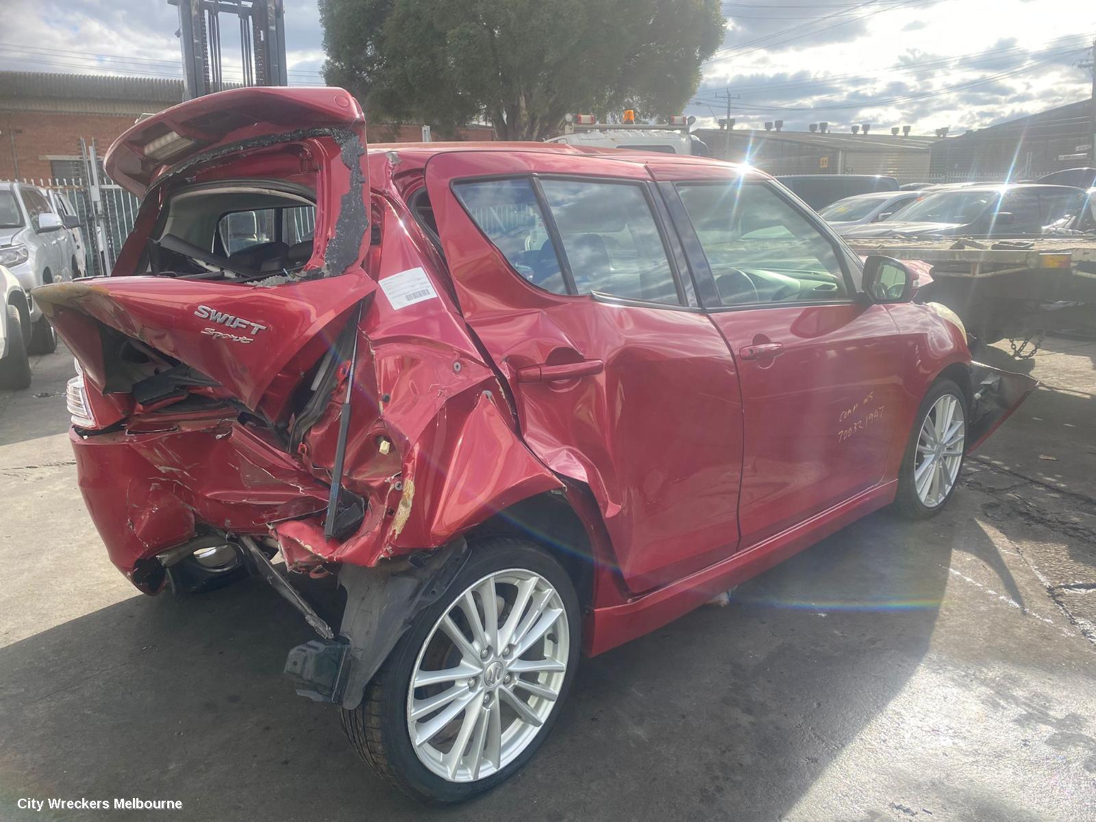 SUZUKI SWIFT LEFT FRONT DOOR, FZ, 08/2010 - 03/2017 - Image 3