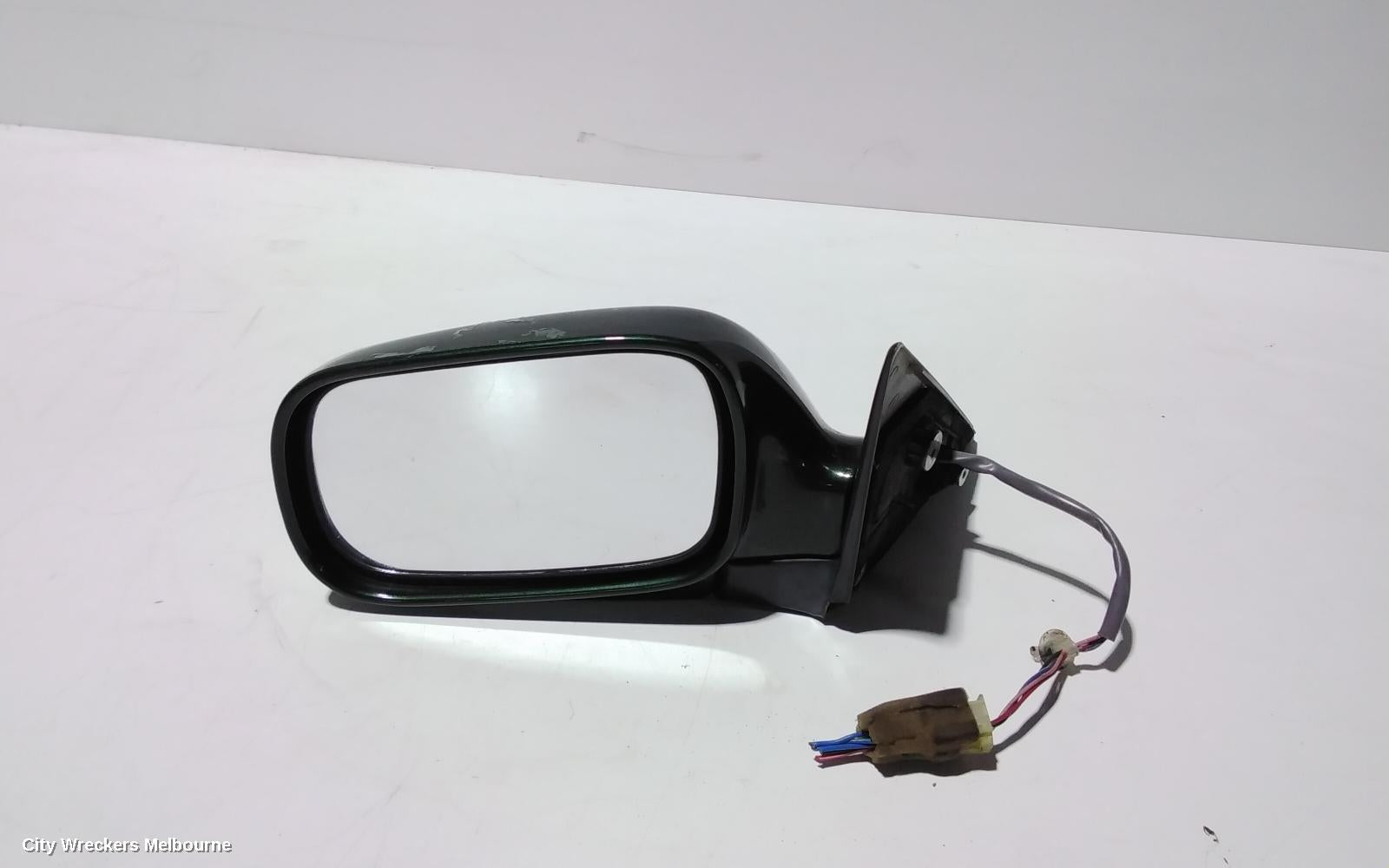 SUBARU OUTBACK LEFT DOOR MIRROR, 3RD GEN, COLOUR CODED, 10/1998 - 04/2001 - Image 1