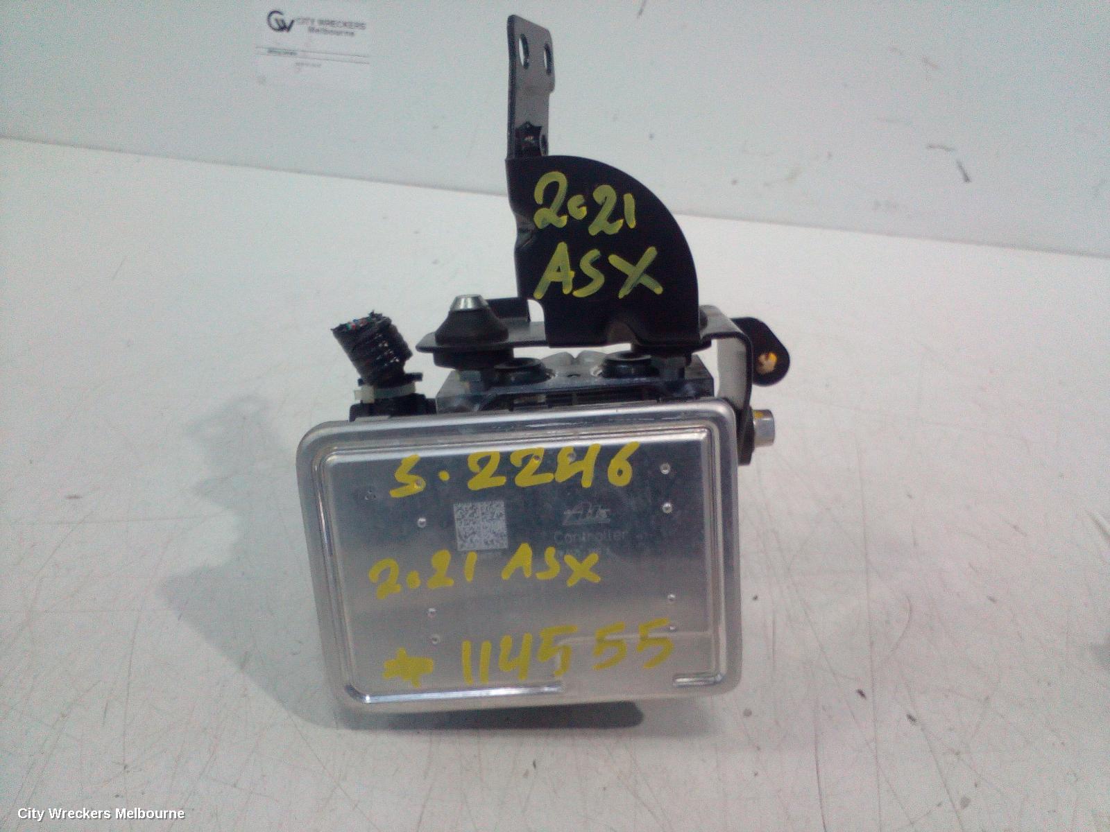 MITSUBISHI ASX ABS PUMP/MODULATOR, XA-XD, P/N 4670B674, 05/2010 ONWARDS - Image 1