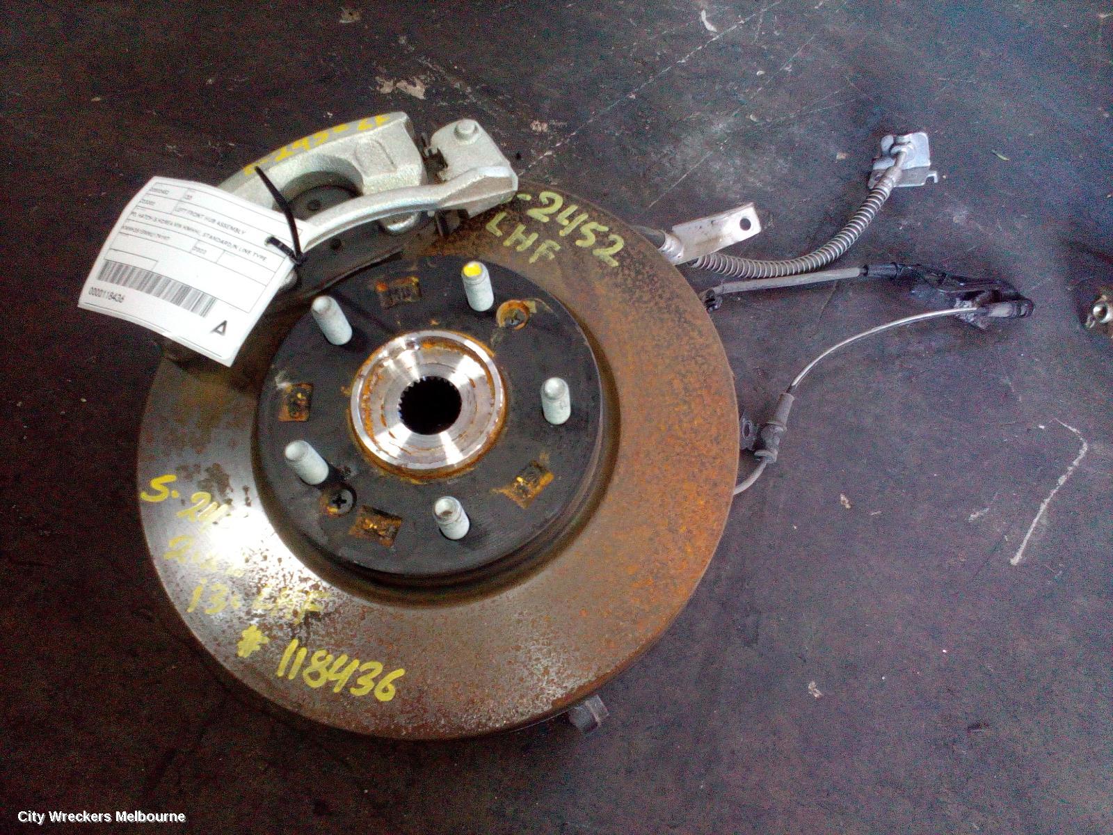 HYUNDAI I30 LEFT FRONT HUB ASSEMBLY, PD, HATCH (S.KOREA VIN KMHH), STANDARD/N LINE TYPE, 04/2021 ONWARDS - Image 3