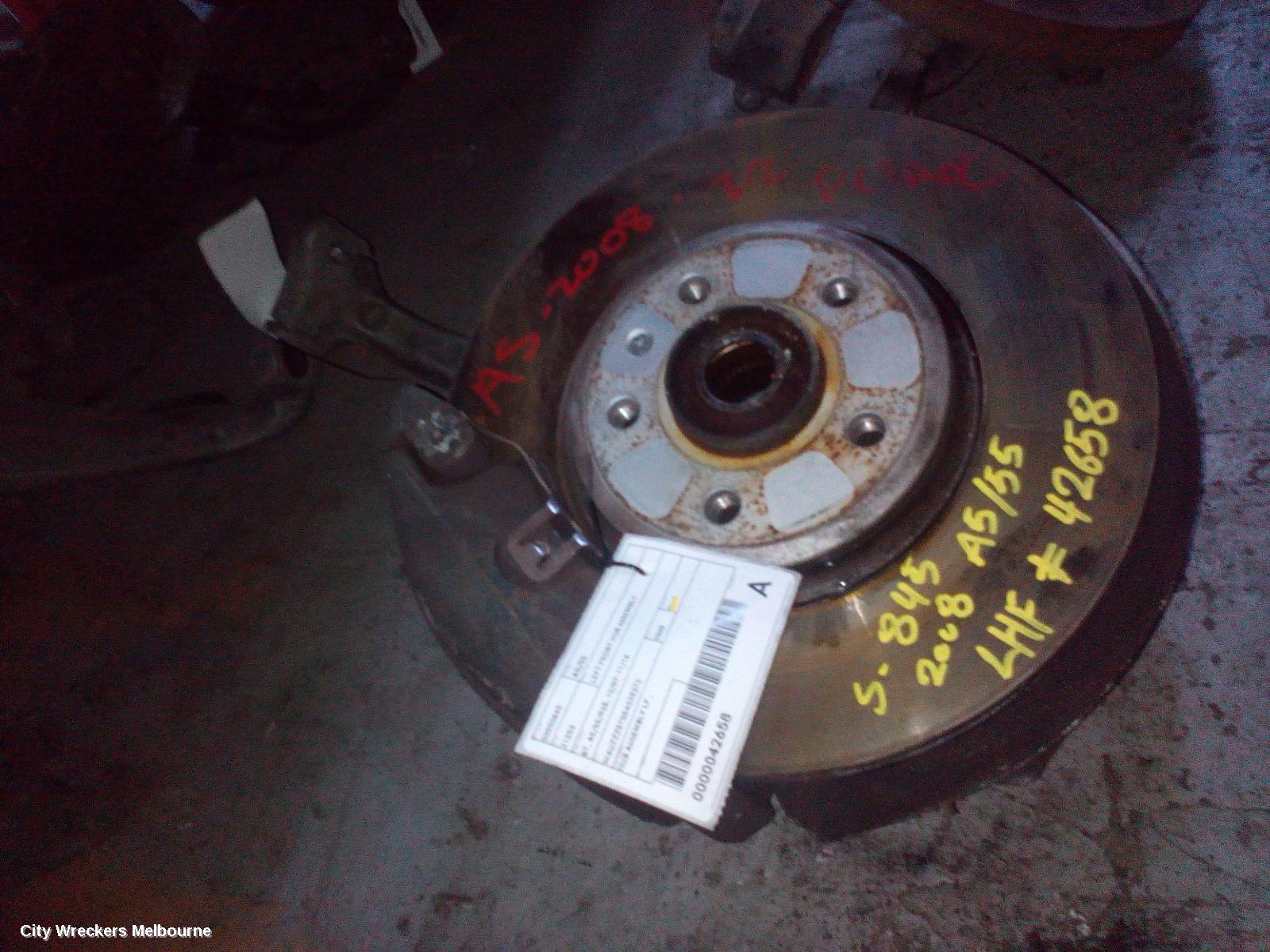 AUDI A5 LEFT FRONT HUB ASSEMBLY, 8T, A5/S5/RS5, 10/2007 - 11/2016 - Image 3