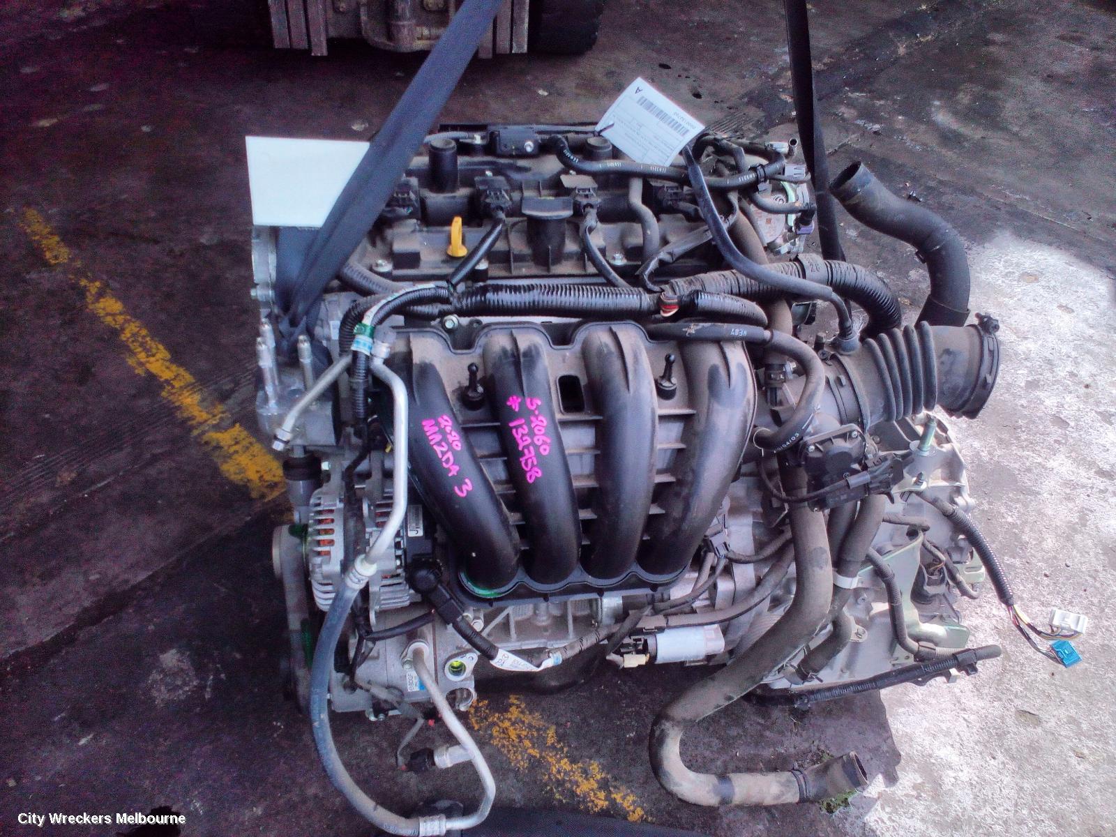 MAZDA 3 ENGINE, PETROL, 2.5, PY-VPS, BP, 03/2019 ONWARDS - Image 2