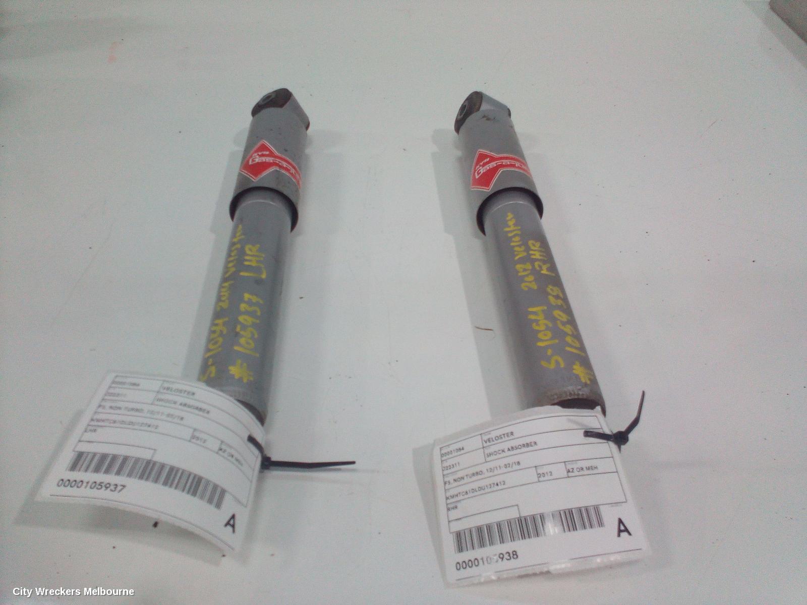 HYUNDAI VELOSTER SHOCK ABSORBER, FS, REAR, NON TURBO, RH SIDE, 10/2011 - 02/2018 - Image 3