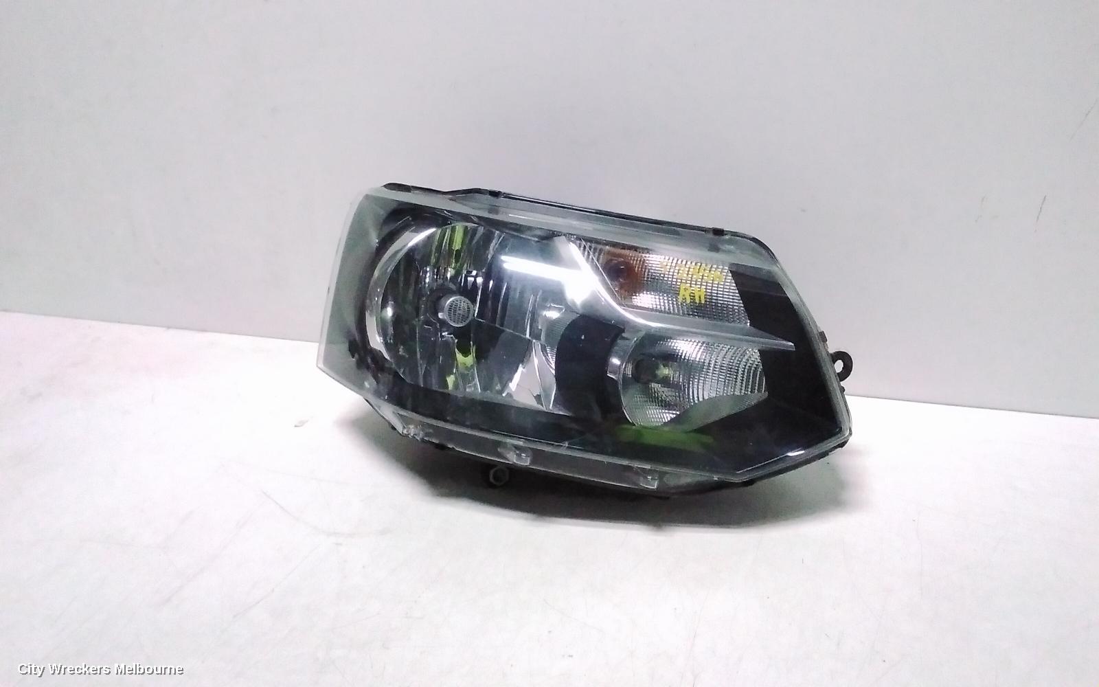 VOLKSWAGEN TRANSPORTER RIGHT HEADLAMP, T5, TRANSPORTER, 10/2010 - 06/2015 - Image 2