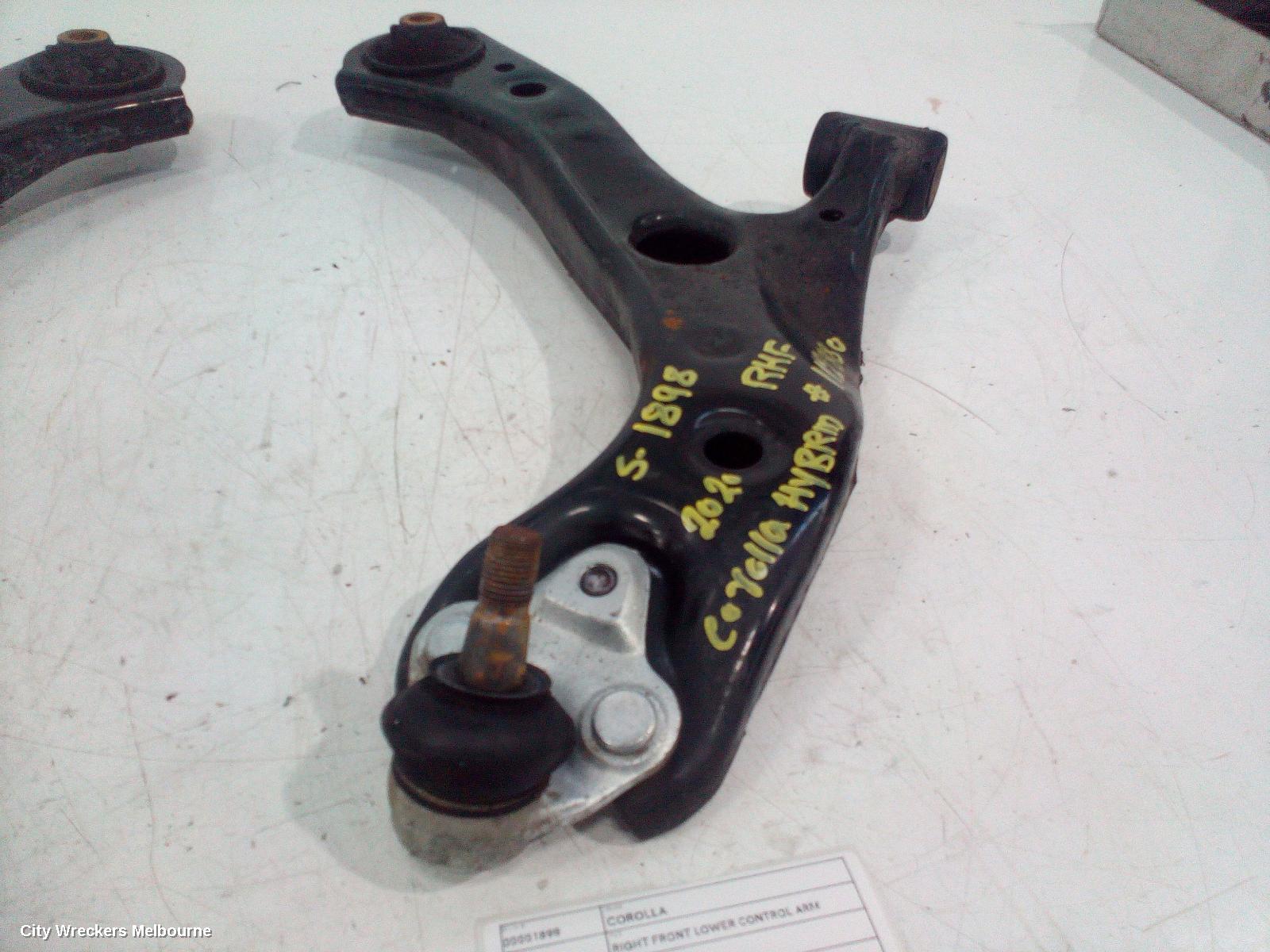 TOYOTA COROLLA RIGHT FRONT LOWER CONTROL ARM, E210, 07/2018 ONWARDS - Image 1