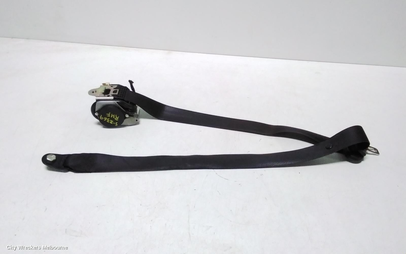 MERCEDES VITO SEATBELT/STALK, RH FRONT, SEAT BELT ONLY, 639, GREEN PLUG TYPE, 04/2004 - 01/2011 - Image 1