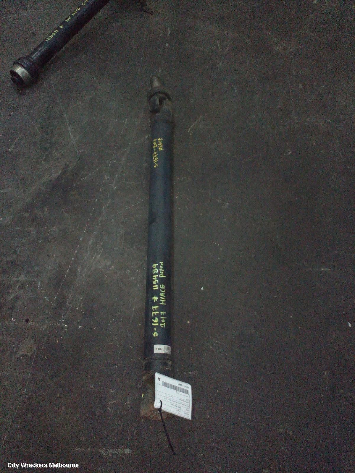 TOYOTA HIACE REAR DRIVE SHAFT, TRH, LWB/SWB, AUTO T/M, PETROL, 03/2015 - 04/2019 - Image 2