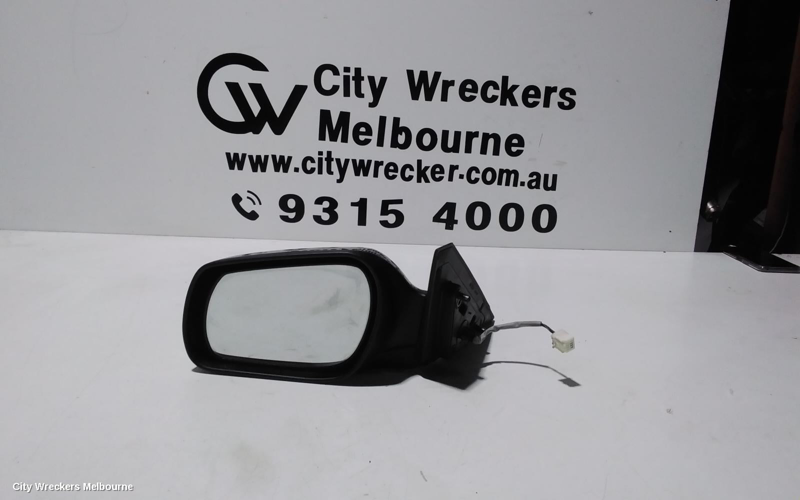 MAZDA 6 LEFT DOOR MIRROR, GG/GY, 3 WIRE TYPE, 09/2002 - 02/2008 - Image 1