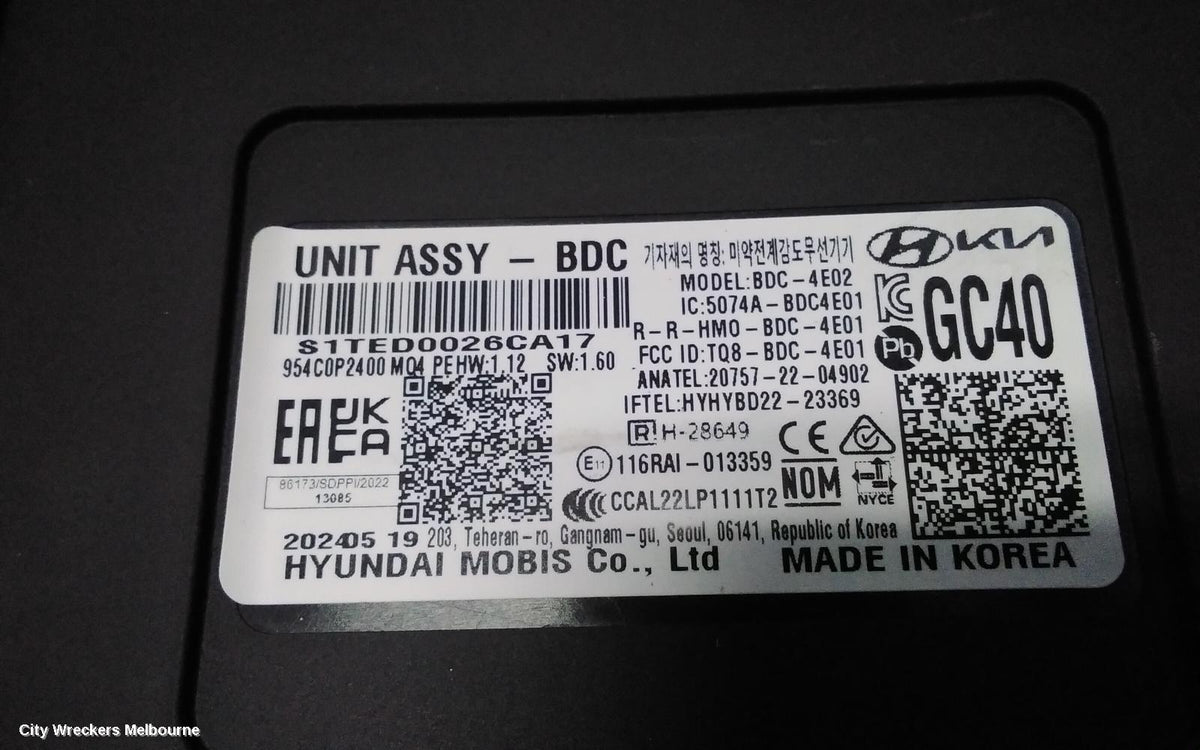 KIA SORENTO ECU, MQ4, OTHER ECU, 02/2020 ONWARDS - Image 2