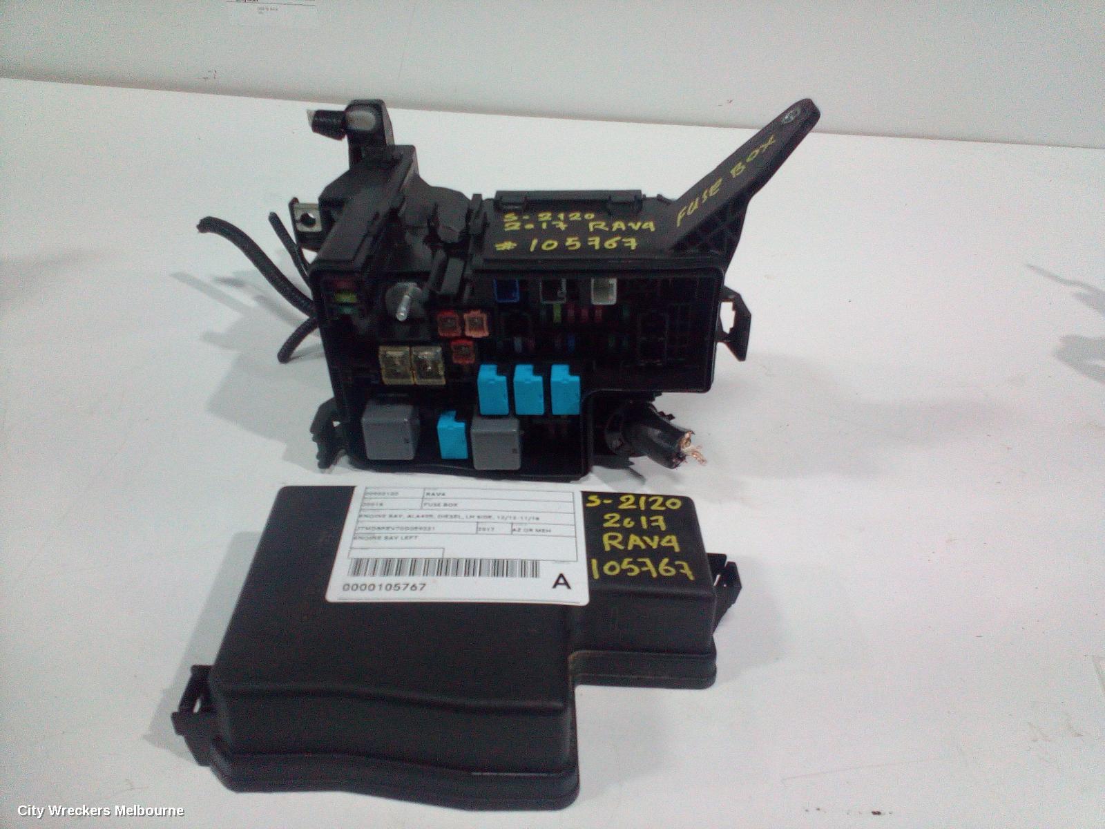 TOYOTA RAV4 FUSE BOX, ENGINE BAY, ALA49R, DIESEL, LH SIDE, 12/2012 - 11/2018 - Image 1