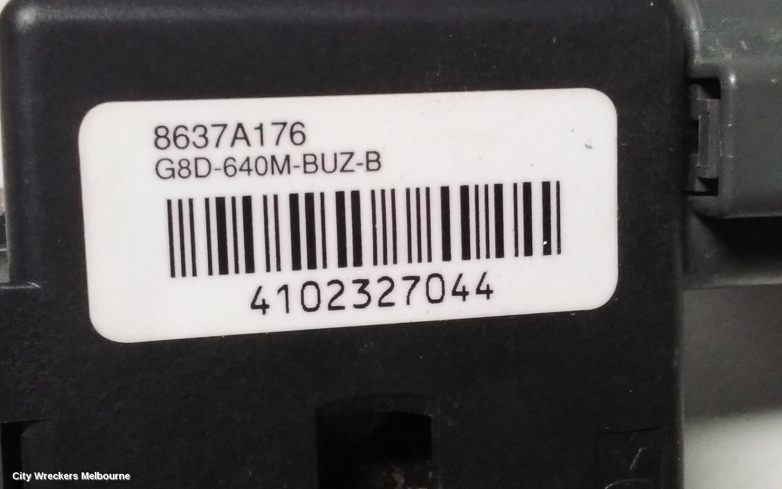 MITSUBISHI ECLIPSE CROSS, GEN 1, 11/2017 ONWARDS, REAR CRASH SENSOR OR HORN BUZZER RELAY 8637A176 G8D-640M-BUZ-B,: 76840 - Image 2