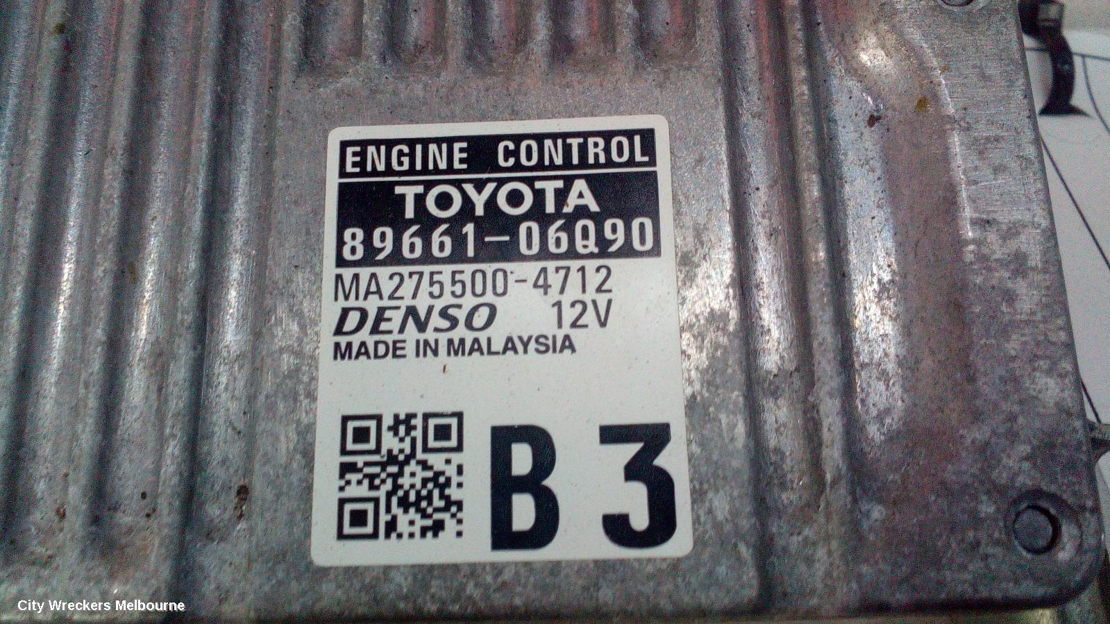 TOYOTA CAMRY ECU, ENGINE ECU, ASV50, 2.5, 2AR-FE, ECU ONLY, 12/2011 - 10/2017 - Image 1