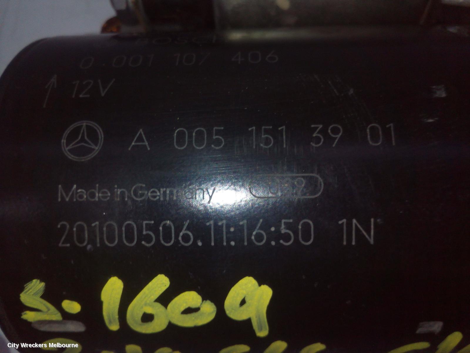 MERCEDES CLC CLASS STARTER, 1.8, CL203, 08/2008 - 03/2011 - Image 3