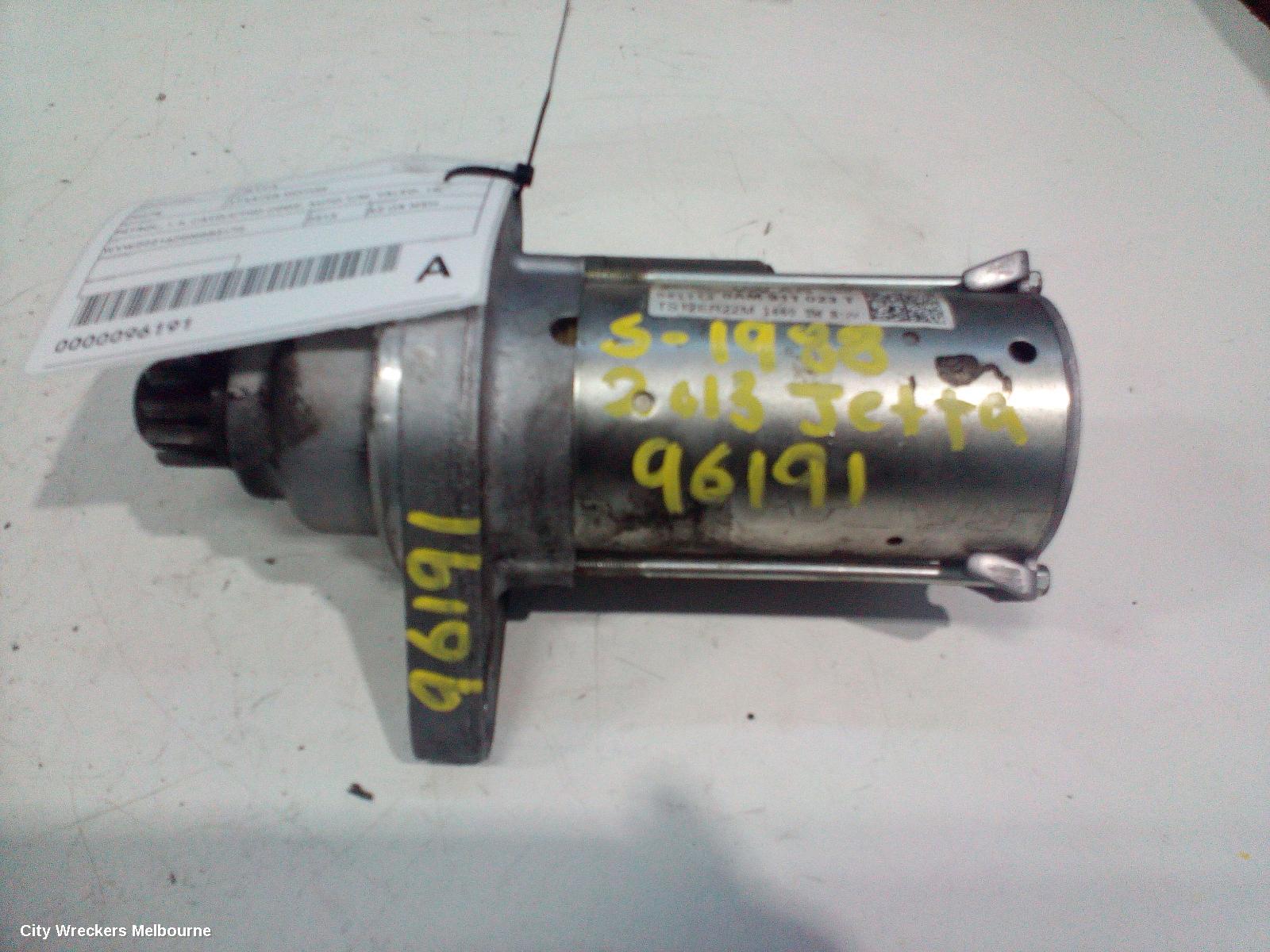VOLKSWAGEN JETTA STARTER, PETROL, 1.4, CAVD/CTHD CODE, AUTO T/M, VALEO, 1B, 02/2011 - 12/2017 - Image 3