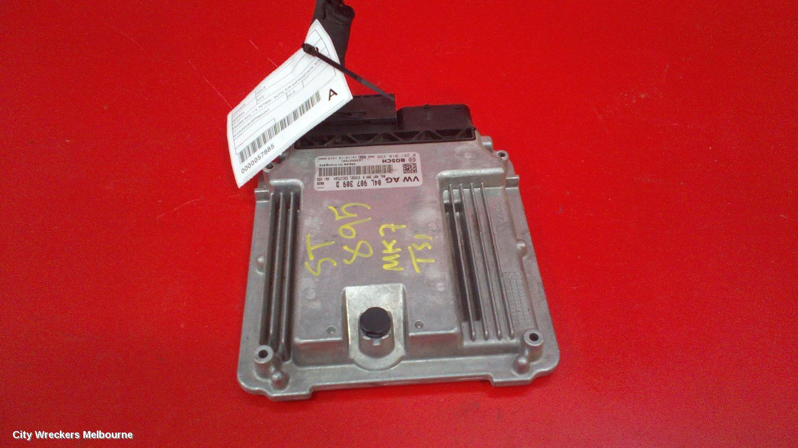 VOLKSWAGEN GOLF ECU, ENGINE ECU, 1.4, PETROL, AUTO, P/N 04E906016CN, ECU ONLY, GEN 7, 03/2013 ONWARDS - Image 3