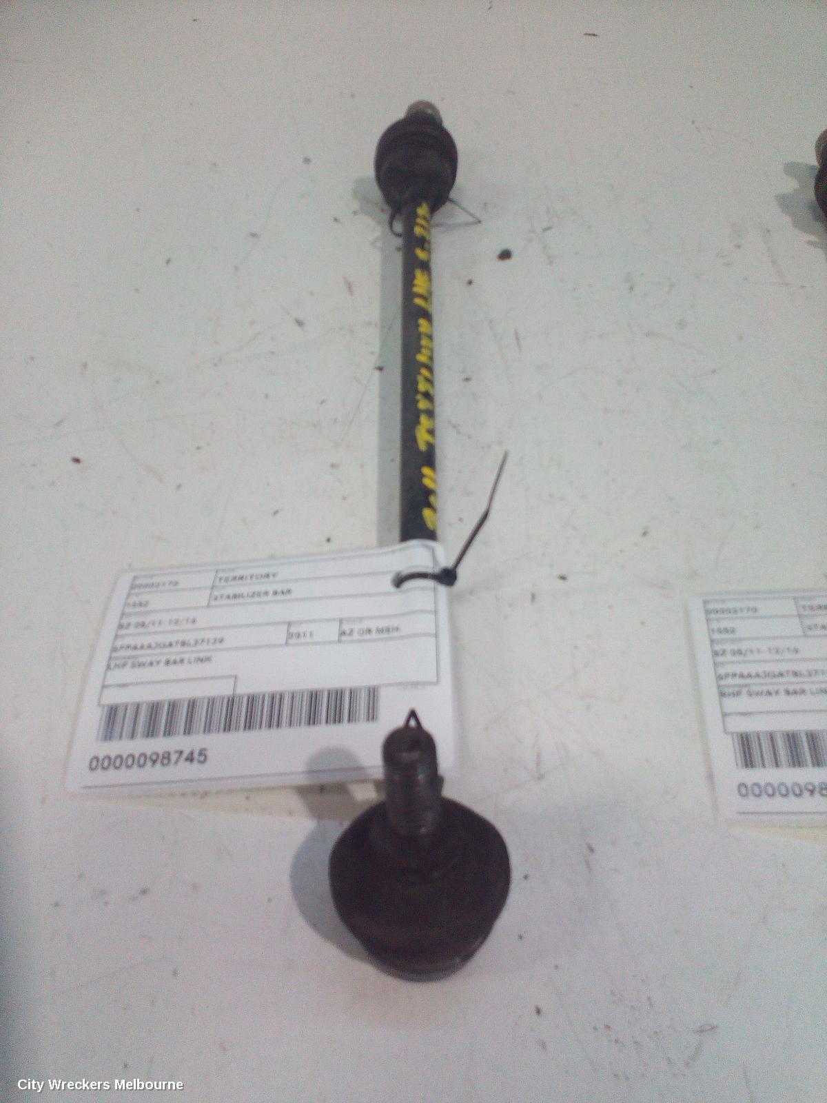 FORD TERRITORY STABILISER BAR, SZ, 03/2011 - 12/2016 - Image 1