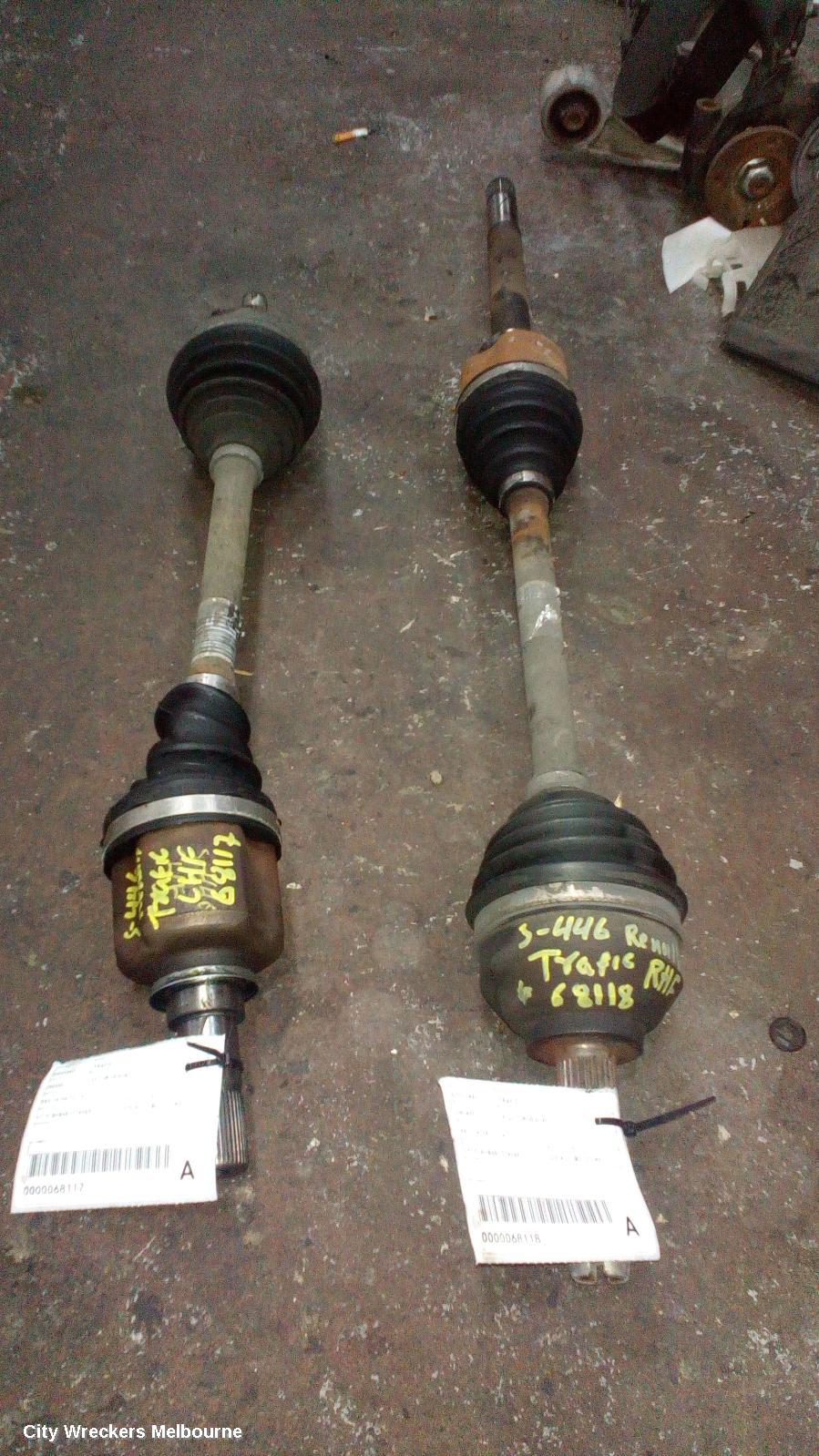 RENAULT TRAFIC LEFT DRIVESHAFT, X83, 04/2004 - 12/2014 - Image 2