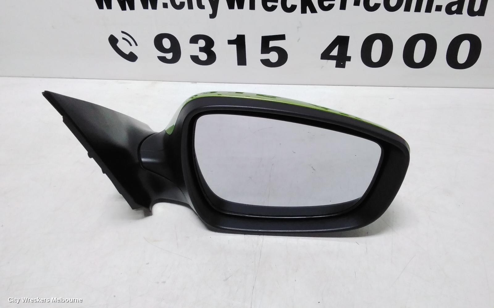 HYUNDAI VELOSTER RIGHT DOOR MIRROR, FS, MANUAL FOLDING, NON HEATED TYPE, 12/2011 - 02/2018 - Image 2