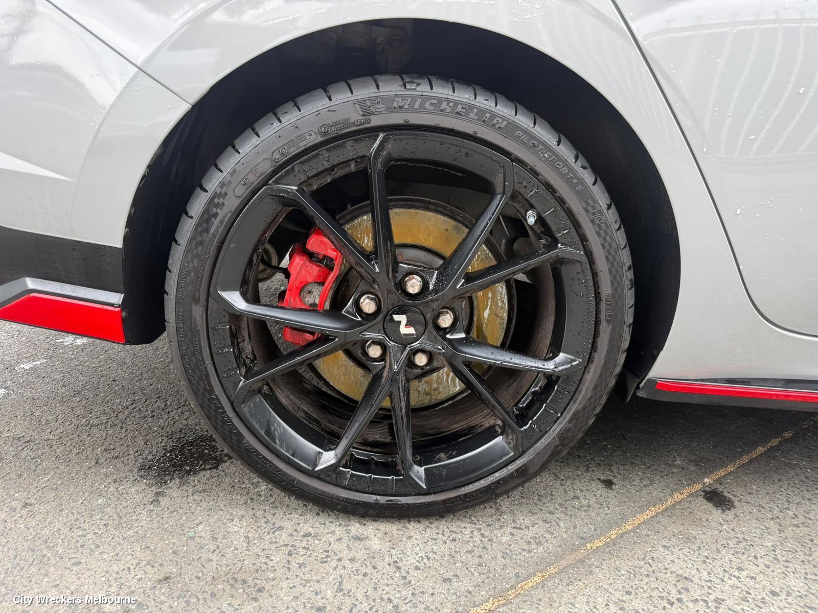 HYUNDAI I30 WHEEL MAG, FACTORY, 19X8IN, 5 V SPOKE, BLACK, CN7, SEDAN (S.KOREA VIN KMHL), 03/2023 ONWARDS - Image 1