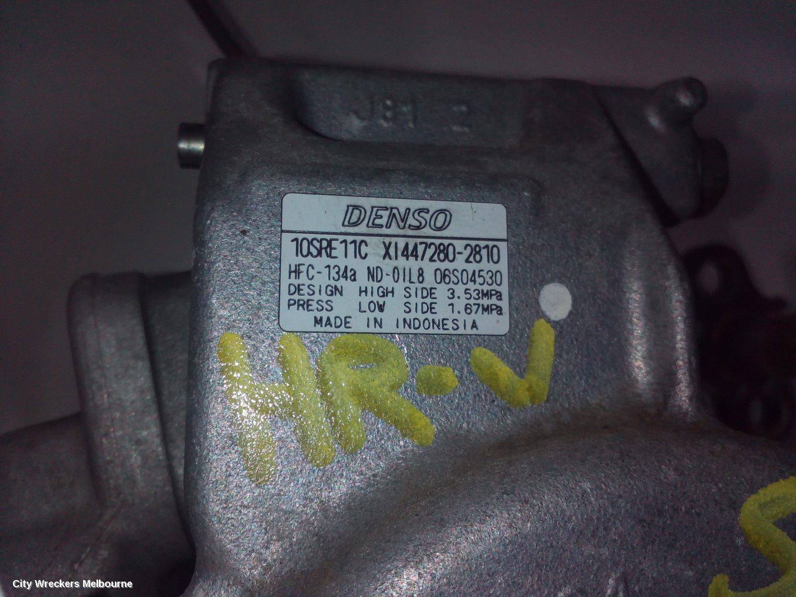 HONDA HRV A/C COMPRESSOR, RU5, 1.8, PETROL, 12/2014 ONWARDS - Image 3