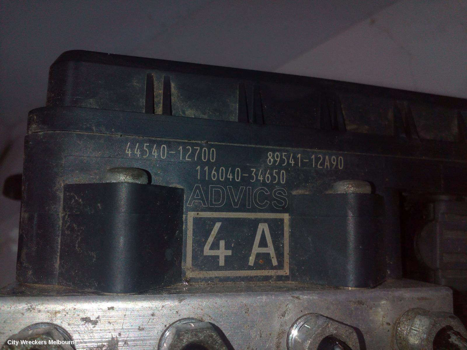 TOYOTA COROLLA ABS PUMP/MODULATOR, ZRE182R, HATCH, NON HYBRID, 03/2015 - 06/2018 - Image 3