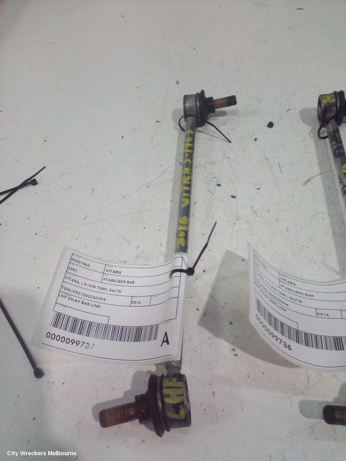 SUZUKI VITARA STABILISER BAR, VITARA, LY (VIN TSM), 06/2015 ONWARDS - Image 1