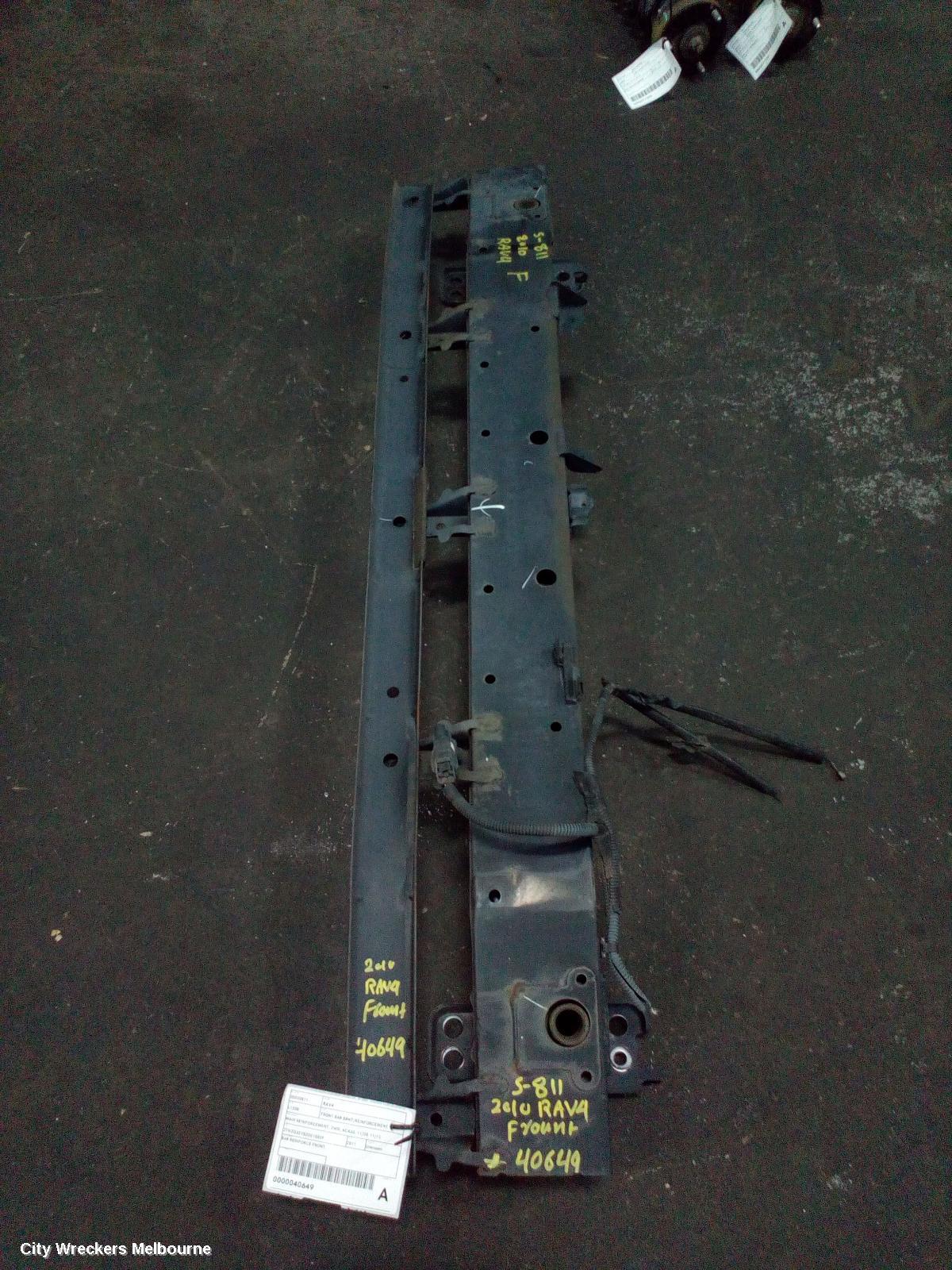 TOYOTA RAV4 F/BAR REINFORC/BRACK, MAIN REINFORCEMENT, 2WD, ACA33, 11/2005 - 11/2012 - Image 3