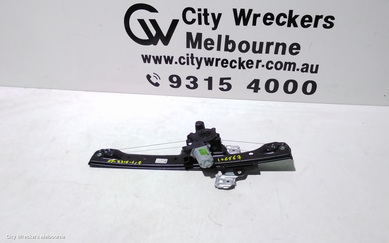 FORD ECOSPORT LEFT FRONT WINDOW REG/MOTOR, BK-BL, 11/2013 - 01/2020 - Image 2