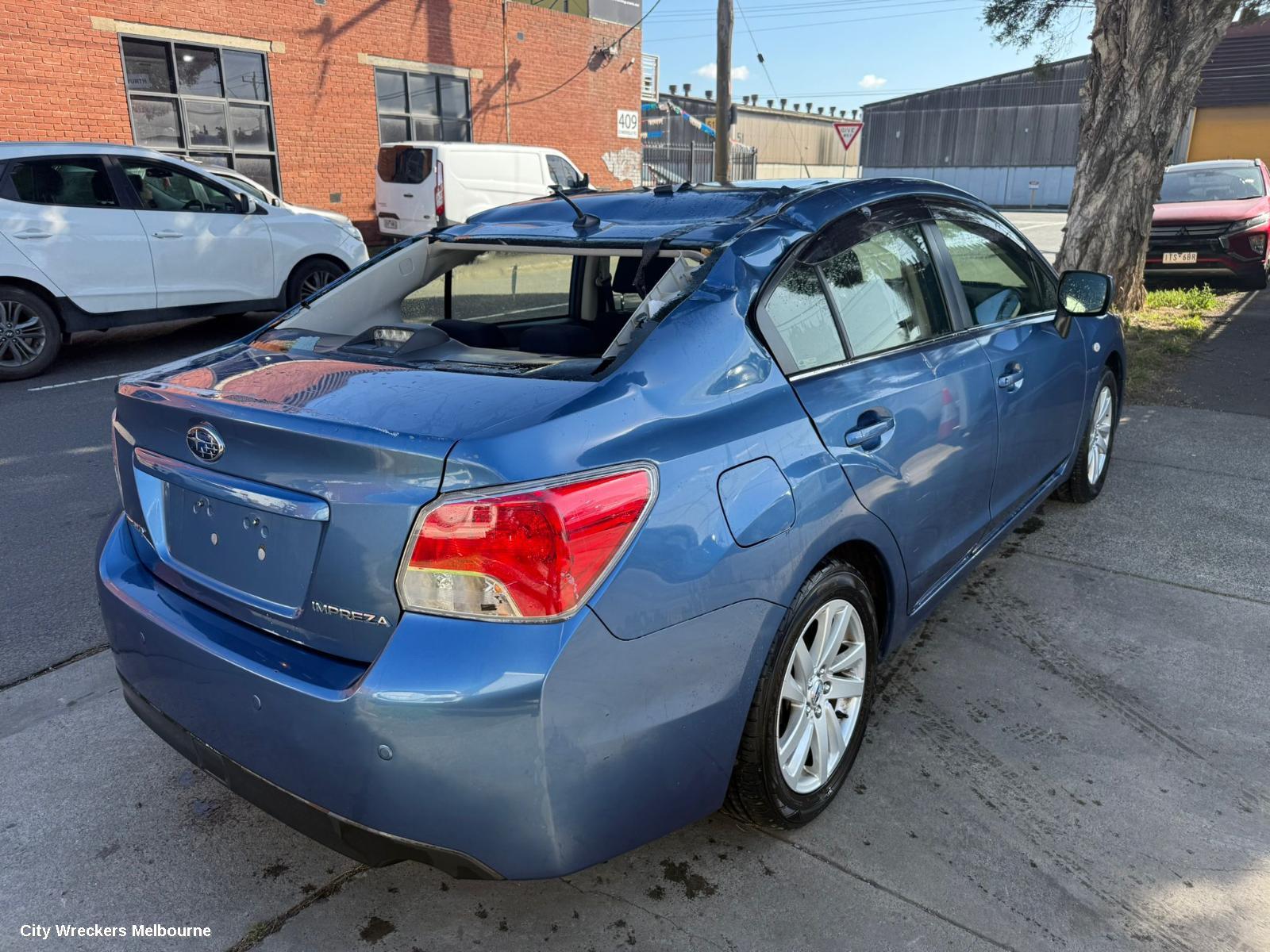 SUBARU IMPREZA LEFT GUARD, G4, HATCH/SEDAN, W/ INDICATOR TYPE, 12/2011 - 08/2017 - Image 3