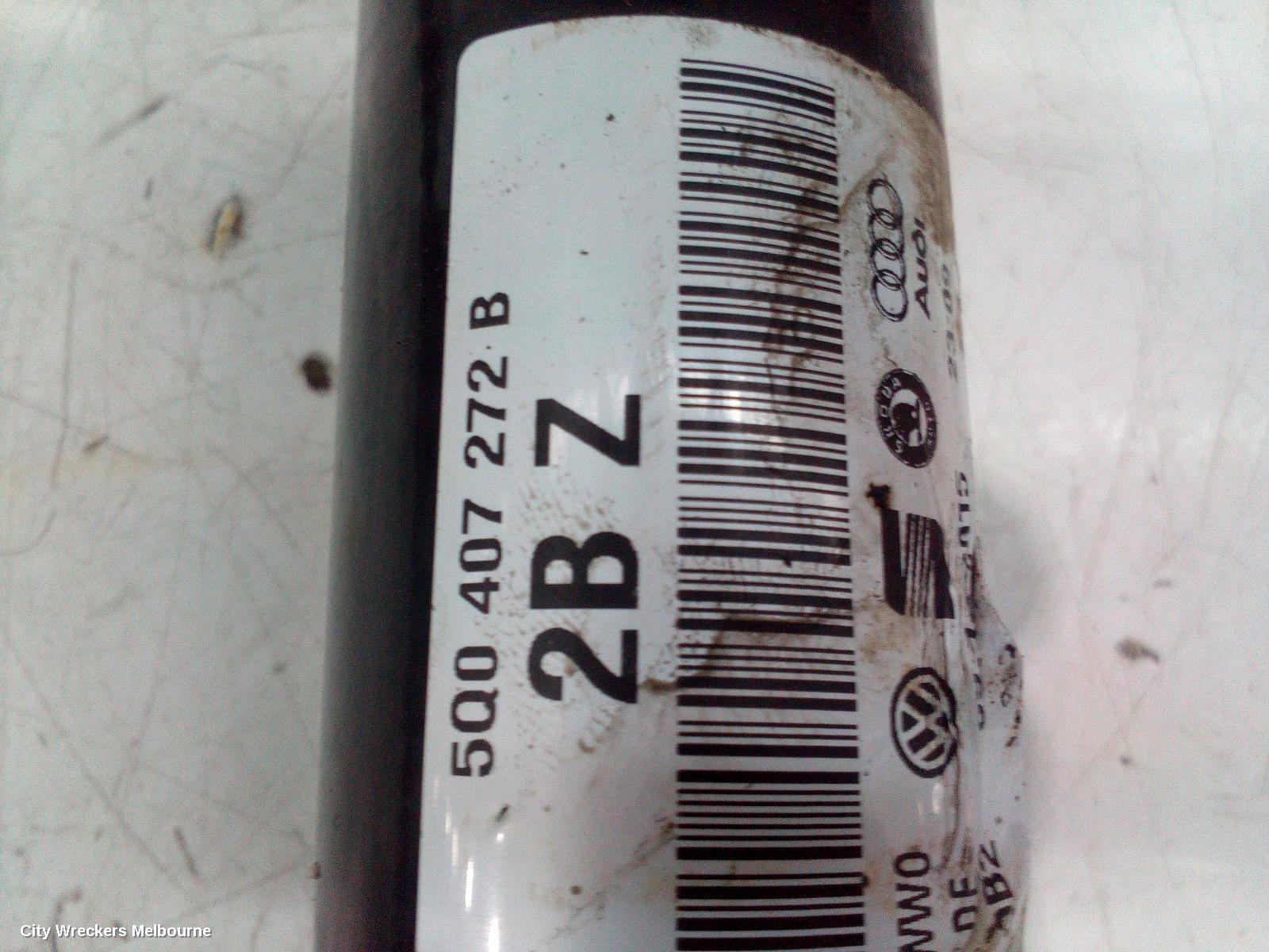 VOLKSWAGEN CADDY RIGHT DRIVESHAFT, MANUAL T/M, PETROL, 1.2, 2KN, 07/2015 - 02/2021 - Image 3